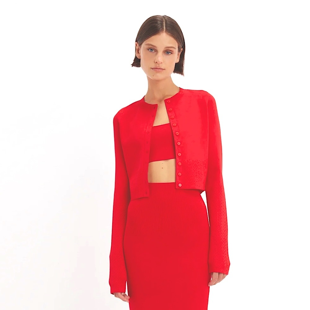 NWT Victoria Beckham Current Cardigan